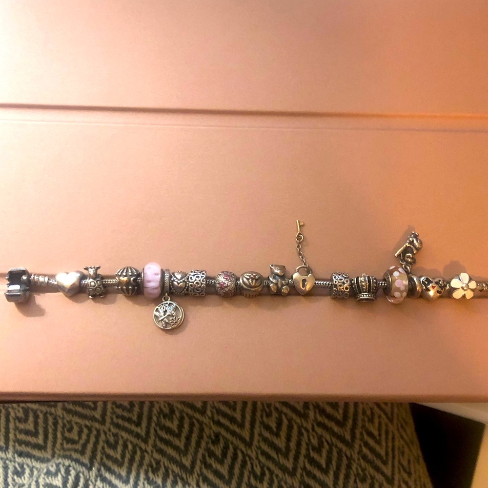 Authentic Completed Pandora Bracelet